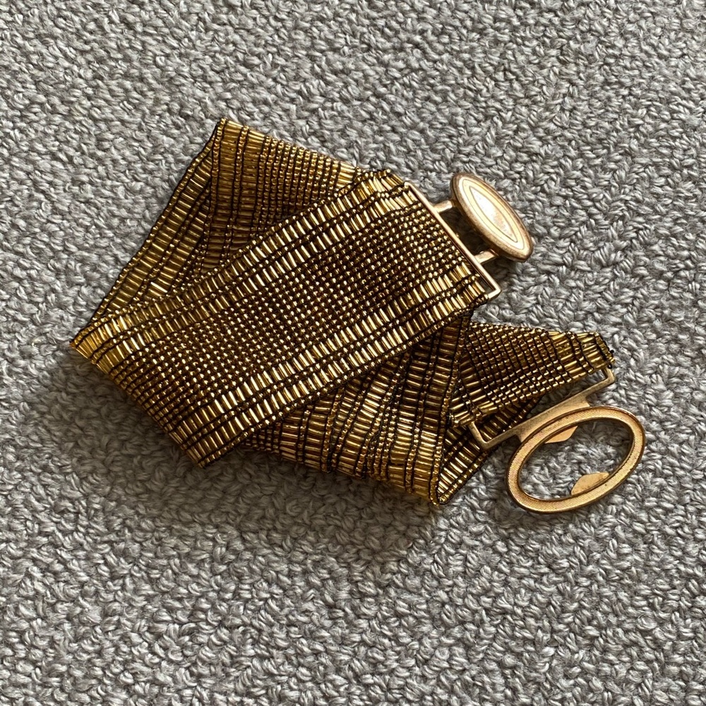 Vintage Gold Belt